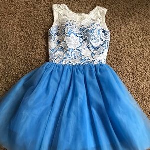 NWOT Vintage Inspired Tulle & Lace Formal Size 2